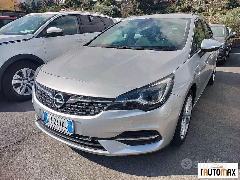 Argento Usata 2019 Opel Astra Business Station wagon | 9900 € (Super prezzo) - Immagine 1/4