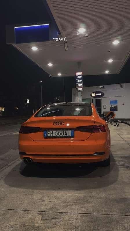 Usata Audi A5 Sportback Business 190 CV (139 kW) 2017 Arancione Utilitaria
