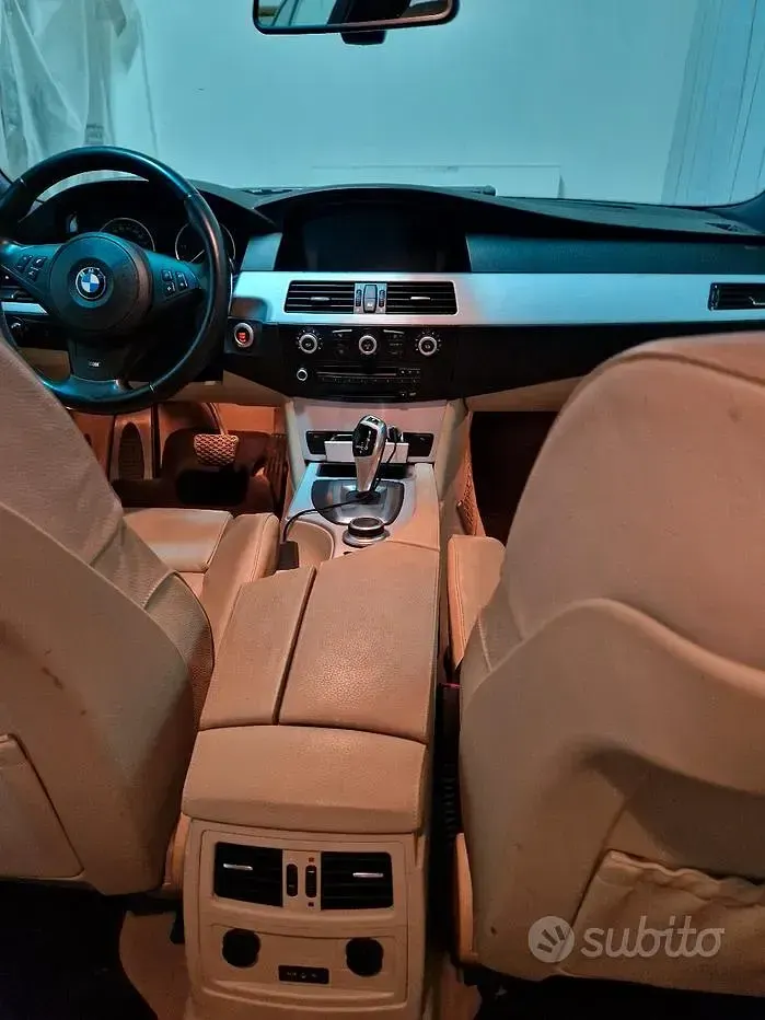 Usata BMW 530 M Sport 235 CV (172 kW) 2007 Nero Berlina