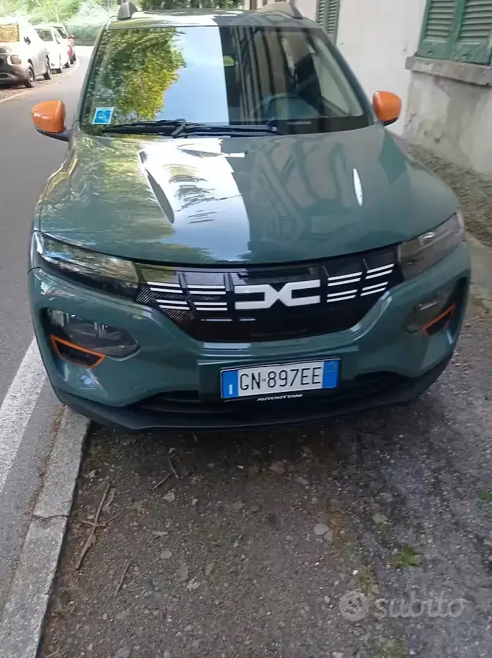 Usata Dacia Spring 18 kW (25 CV) 2023 Verde Utilitaria