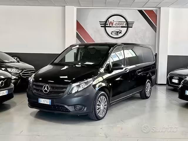 Usata Mercedes Vito 136 CV (100 kW) 2021 Nero Furgone