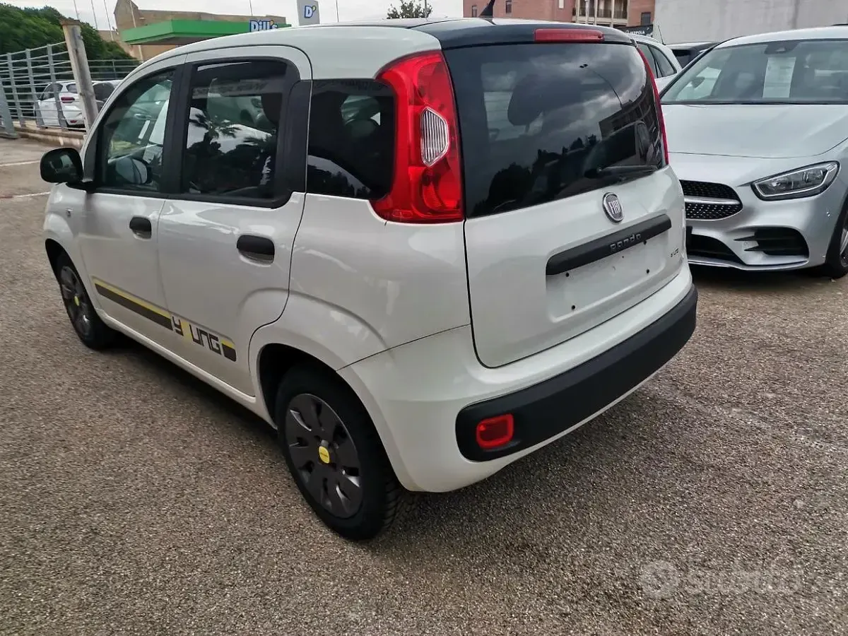 Usata Fiat Panda Young 69 CV (50 kW) 2014 Bianco Utilitaria