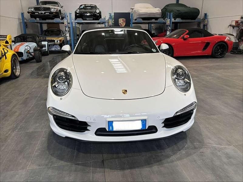 Usata Porsche 911 Carrera Cabriolet 349 CV (256 kW) 2012 Bianco Cabrio
