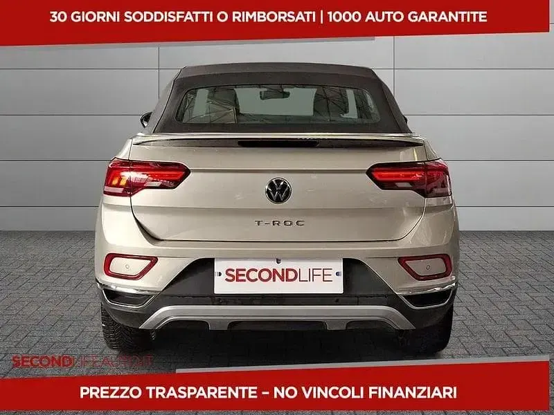 Usata VW T-Roc Cabriolet Style 149 CV (109 kW) 2023 Argento Cabrio