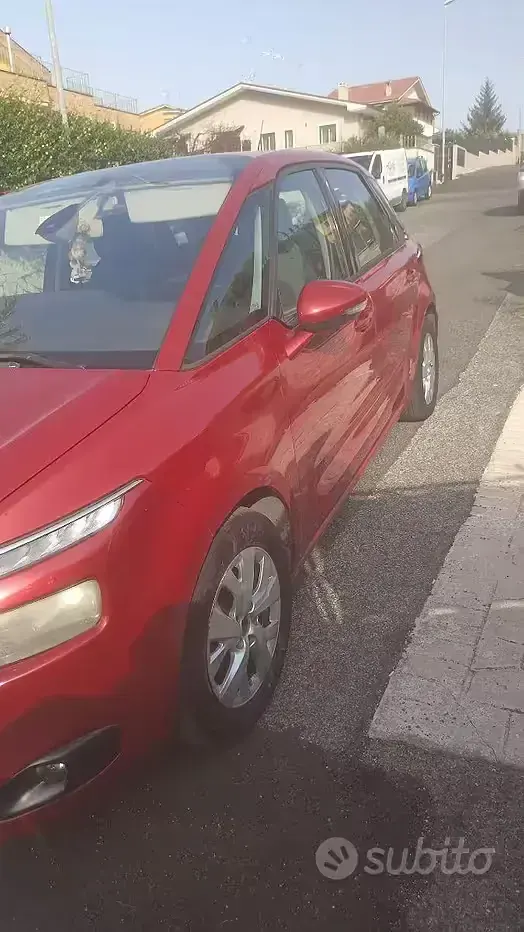 Usata Citroën C4 Picasso 92 CV (67 kW) 2013 Rosso Monovolume