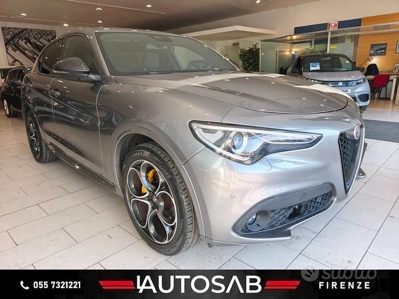 Usata Alfa Romeo Stelvio Veloce 210 CV (154 kW) 2021 Grigio SUV