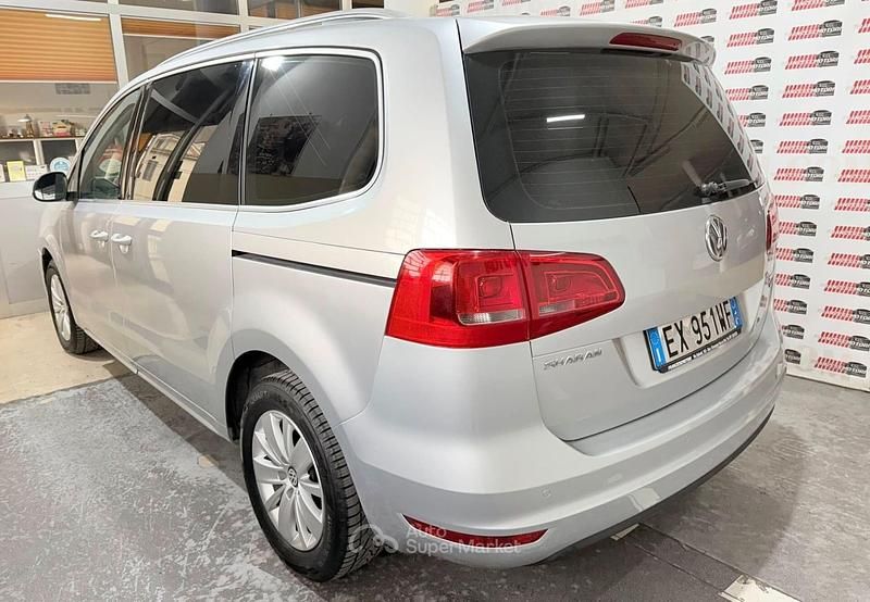 Usata VW Sharan Highline 140 CV (102 kW) 2014 Argento Monovolume