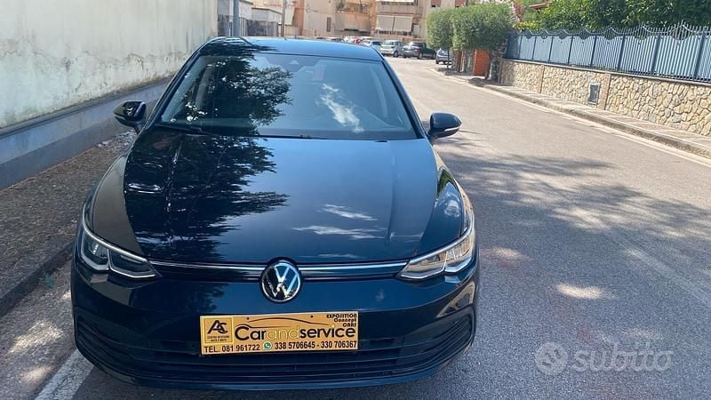 Usata VW Golf VIII Life 110 CV (80 kW) 2022 Nero Berlina