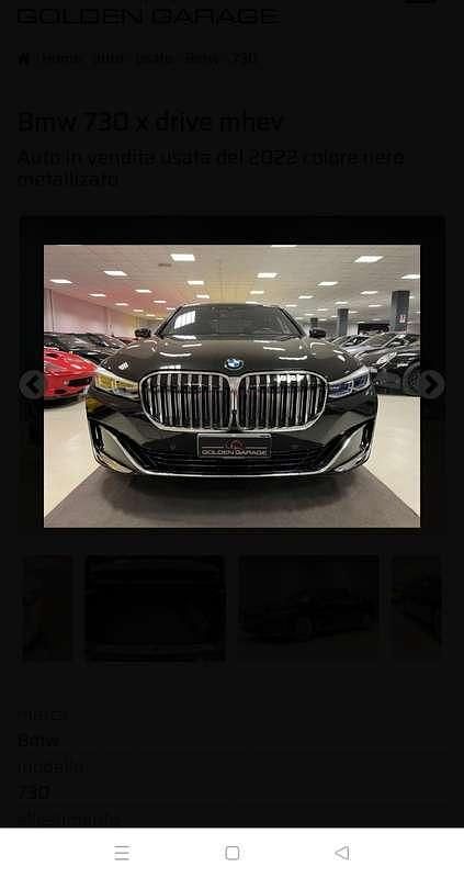 Usata BMW 730 286 CV (210 kW) 2022 Berlina