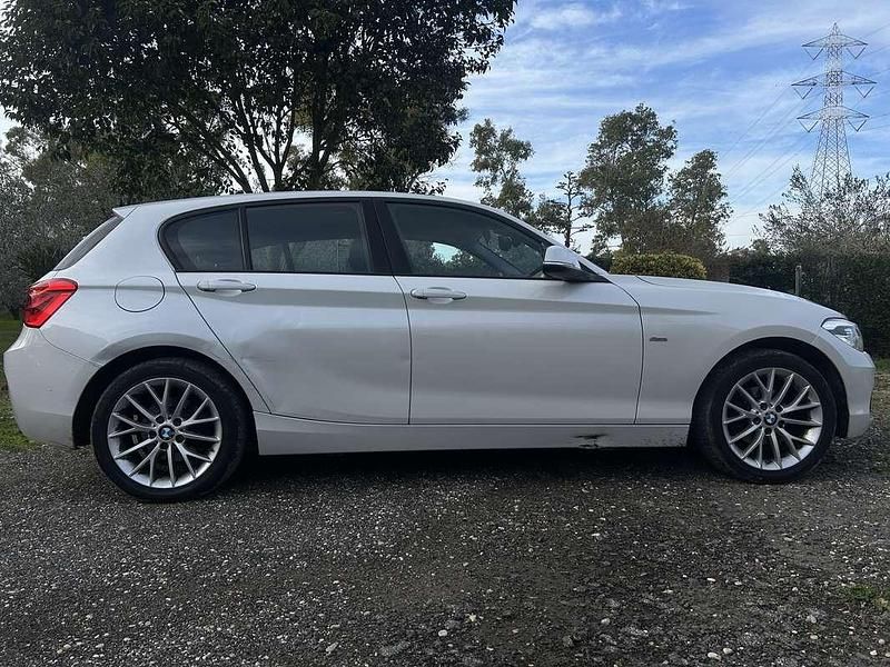 Usata BMW 118 Sport Line 150 CV (110 kW) 2018 Bianco Utilitaria