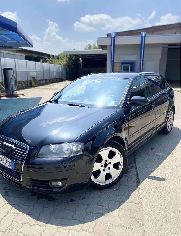 Usata Audi A3 Ambition 125 CV (91 kW) 2007 Nero Utilitaria
