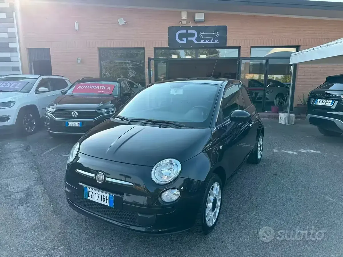 Usata Fiat 500 Sport 69 CV (50 kW) 2010 Nero Utilitaria