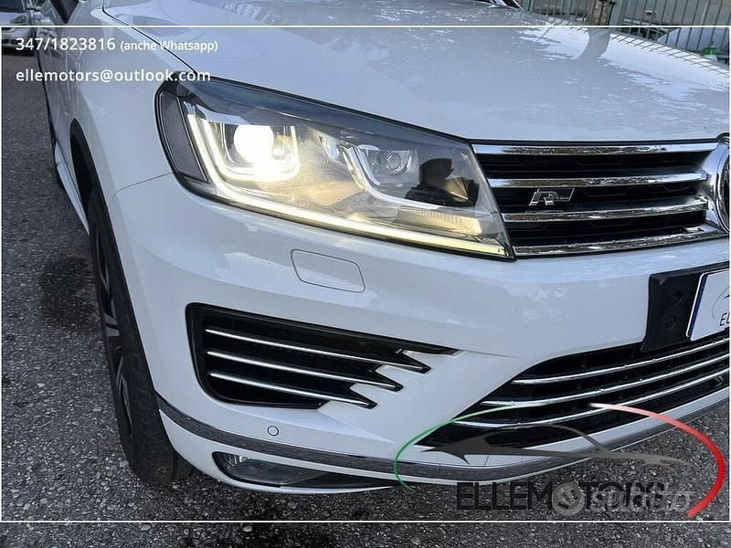 Usata VW Touareg Sportline 262 CV (192 kW) 2018 Bianco SUV