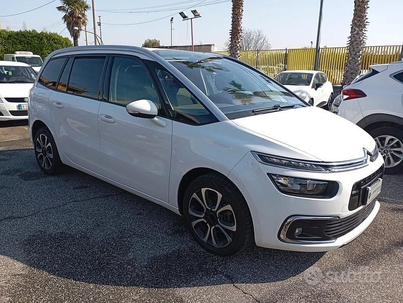 Usata Citroën C4 SpaceTourer Shine 131 CV (96 kW) 2019 Bianco Monovolume