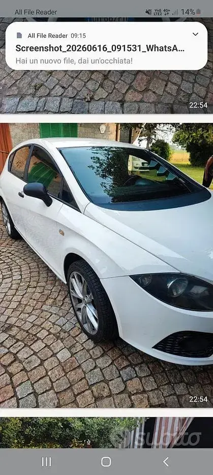 Usata Cupra Leon 241 CV (177 kW) 2008 Bianco Berlina