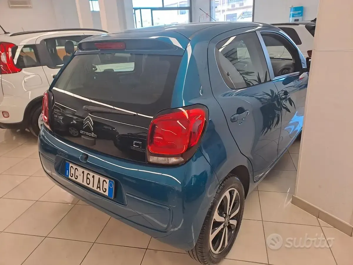 Usata Citroën C1 72 CV (52 kW) 2021 Blu Utilitaria