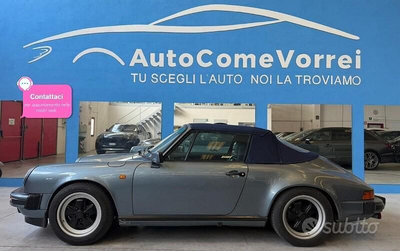 Usata Porsche 911 Carrera Cabriolet 231 CV (169 kW) 1983 Other Cabrio