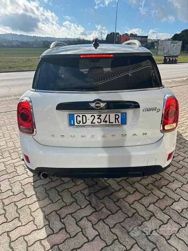 Usata Mini Cooper D Countryman 150 CV (110 kW) 2018 Bianco SUV