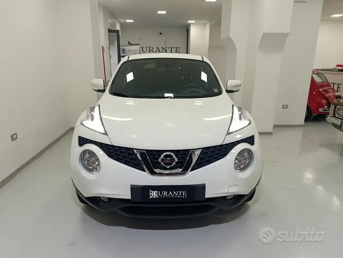 Usata Nissan Juke Acenta 110 CV (80 kW) 2017 Bianco SUV