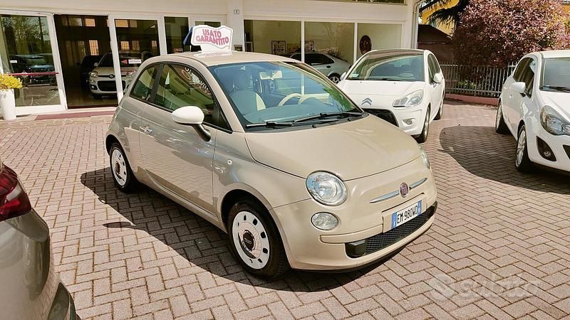 Usata Fiat 500 69 CV (50 kW) 2012 Beige Berlina