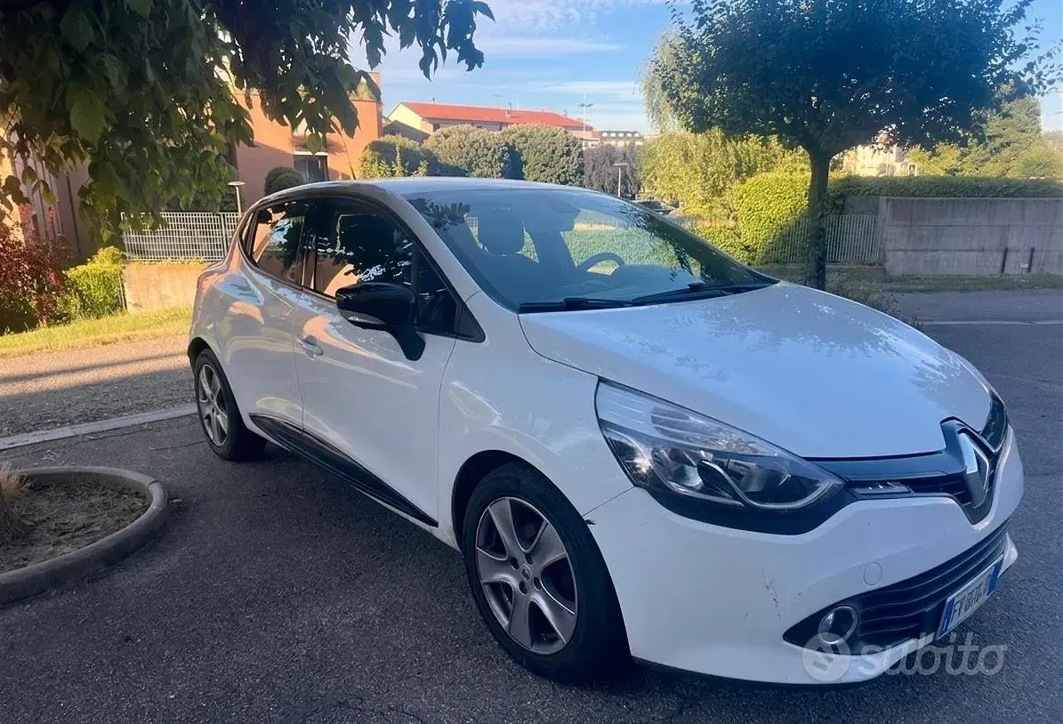 Usata Renault Clio IV 90 CV (66 kW) 2013 Bianco Berlina