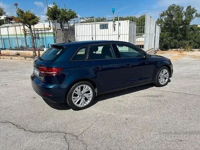Usata Audi A3 Sport 150 CV (110 kW) 2017 Blu Berlina