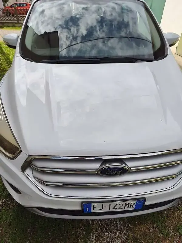 Usata Ford Kuga S 120 CV (88 kW) 2017 Bianco SUV