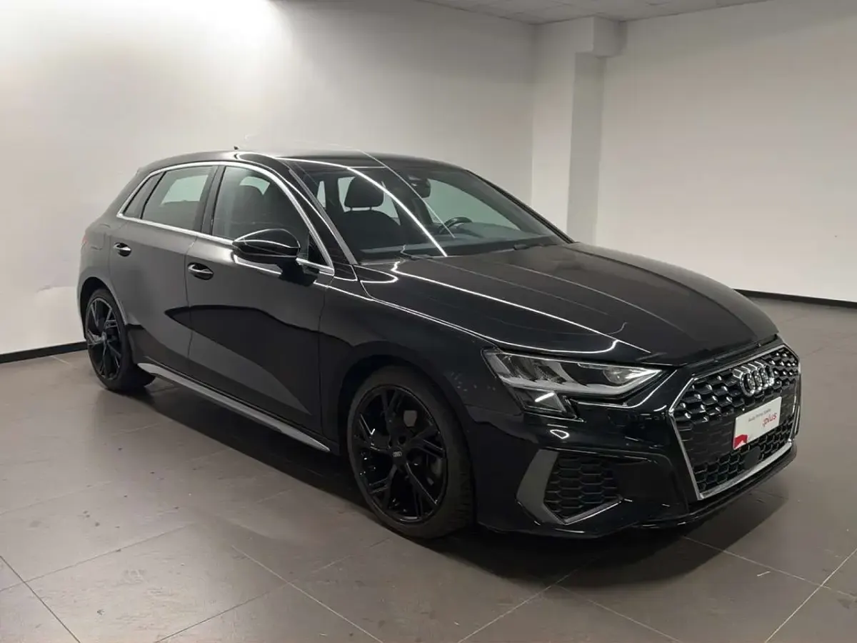 Usata Audi A3 Advanced 150 CV (110 kW) 2022 Nero Berlina