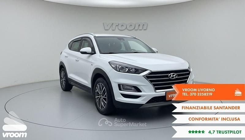 Usata Hyundai Tucson 136 CV (100 kW) 2019 Bianco SUV