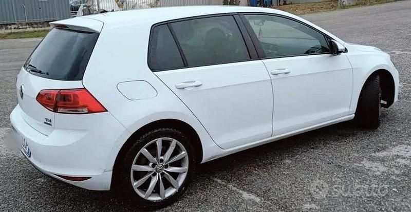 Usata VW Golf VII 2012 Bianco Berlina