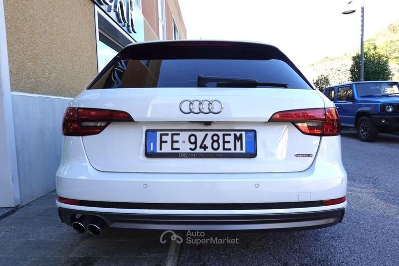 Usata Audi A4 S-line plus 272 CV (200 kW) 2016 Bianco pastello Station wagon