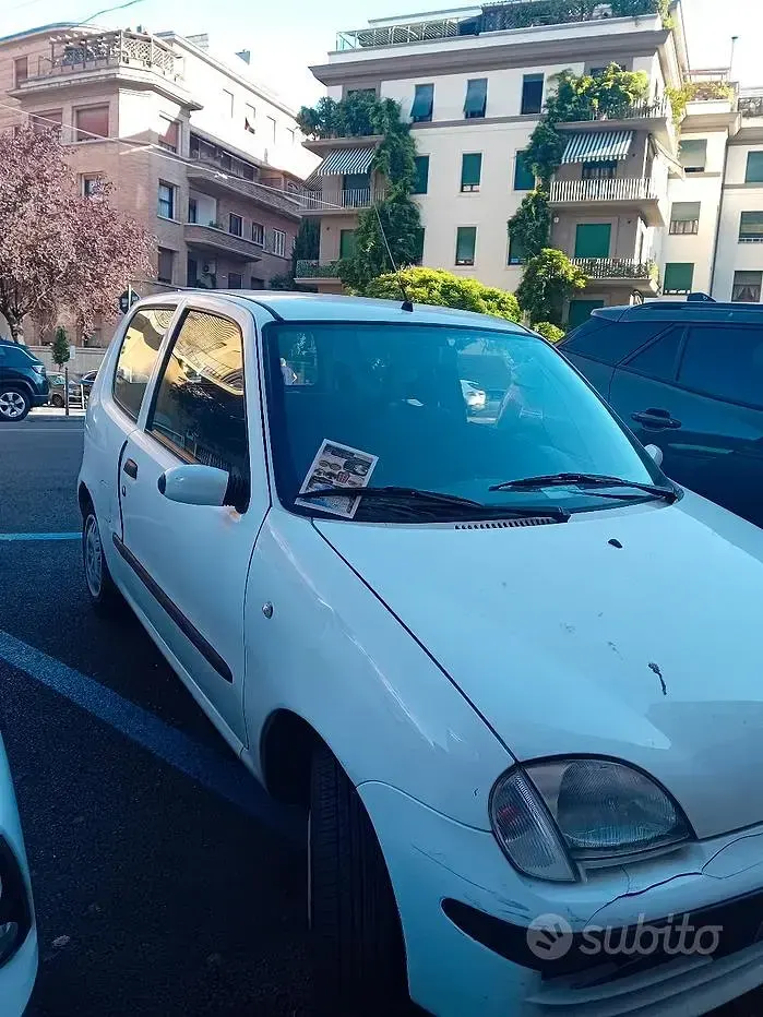 Usata Fiat 600 2002 Bianco Utilitaria