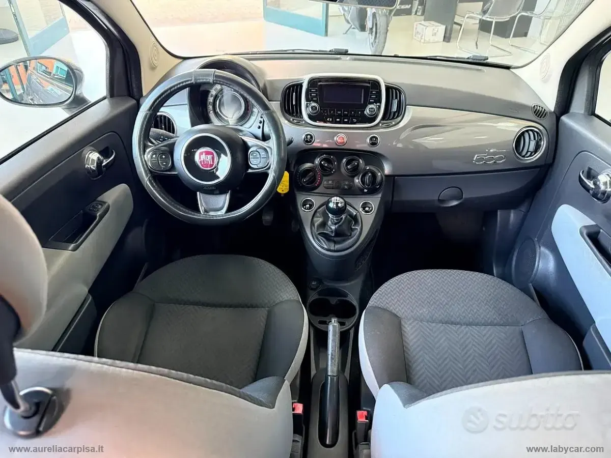 Usata Fiat 500 Lounge 69 CV (50 kW) 2016 Grigio Berlina