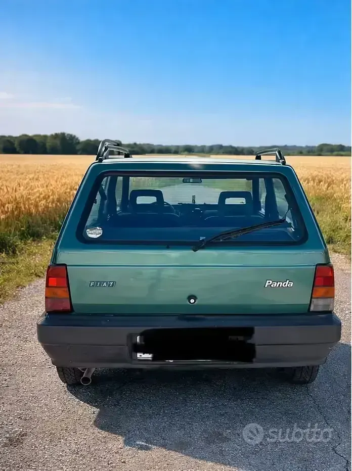 Usata Fiat Panda Young 39 CV (28 kW) 1997 Verde Utilitaria