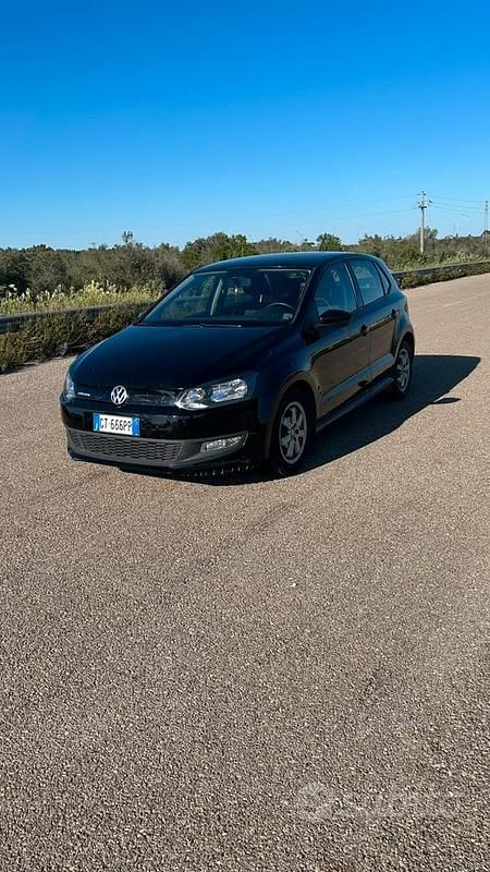 Usata VW Polo 90 CV (66 kW) 2011 Nero Utilitaria