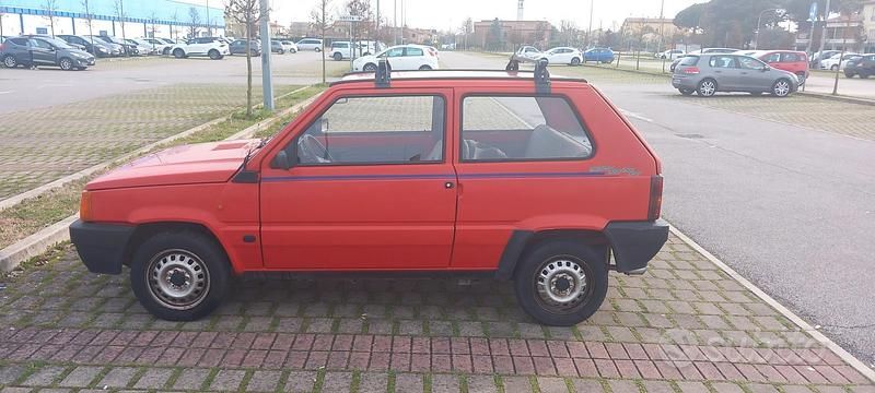 Usata Fiat Panda Young 1990 Rosso Utilitaria