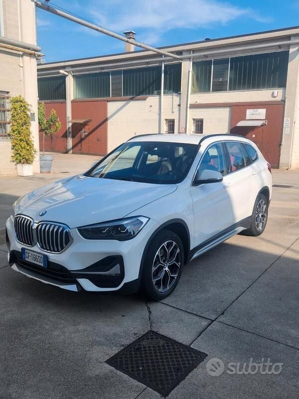 Usata BMW X1 Advantage 150 CV (110 kW) 2021 Bianco SUV