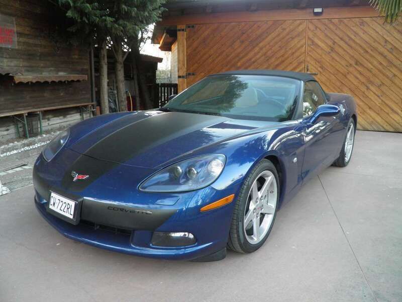 Usata Corvette C6 404 CV (297 kW) 2005 Blu/azzurro Cabrio