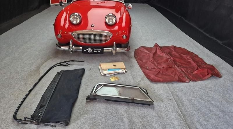Usata Austin Healey Sprite 45 CV (33 kW) 1958 Rosso Cabrio