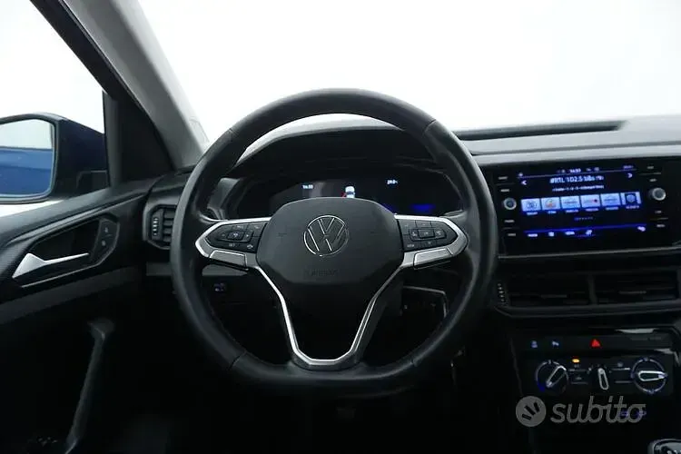 Usata VW T-Cross Style 110 CV (80 kW) 2022 Blu SUV