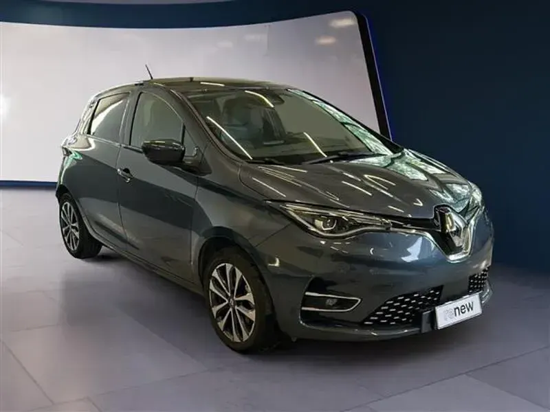 Usata Renault Zoe Intens 100 kW (136 CV) 2021 Grigio scuro Utilitaria