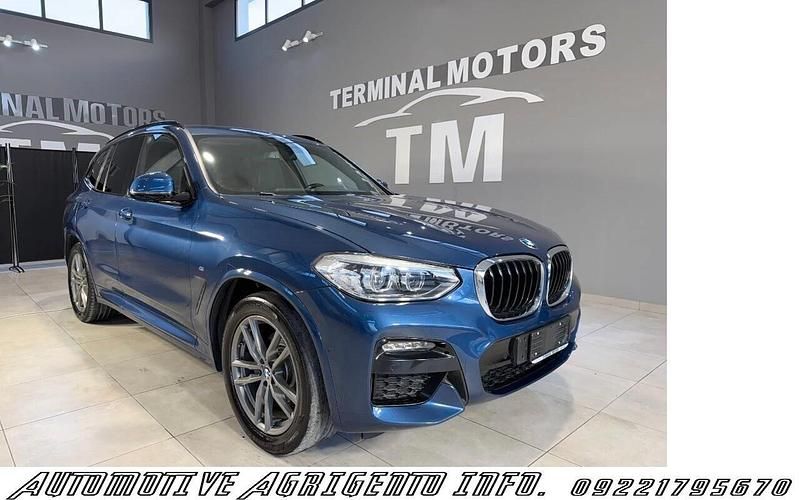 Usata BMW X3 M Sport 190 CV (139 kW) 2022 Blu SUV