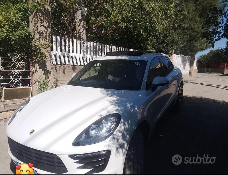 Usata Porsche Macan S 340 CV (250 kW) 2014 Bianco SUV