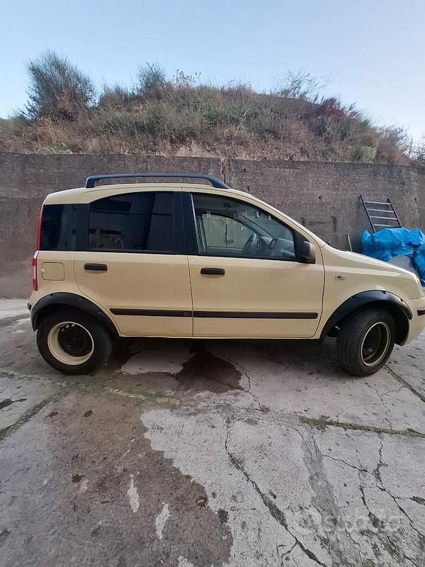 Usata Fiat Panda 75 CV (55 kW) 2004 Giallo Utilitaria