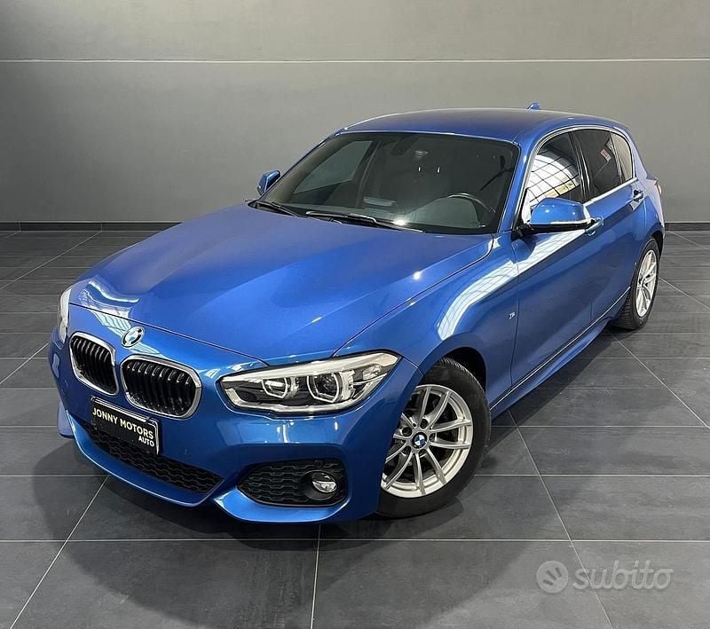 Usata BMW 120 M Sport 184 CV (135 kW) 2017 Blu Utilitaria
