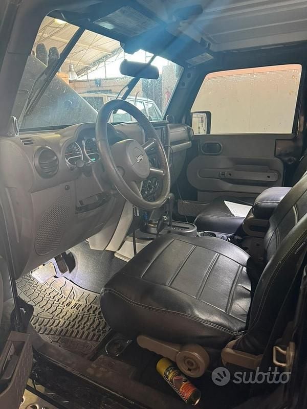 Usata Jeep Wrangler 177 CV (130 kW) 2007 Nero SUV