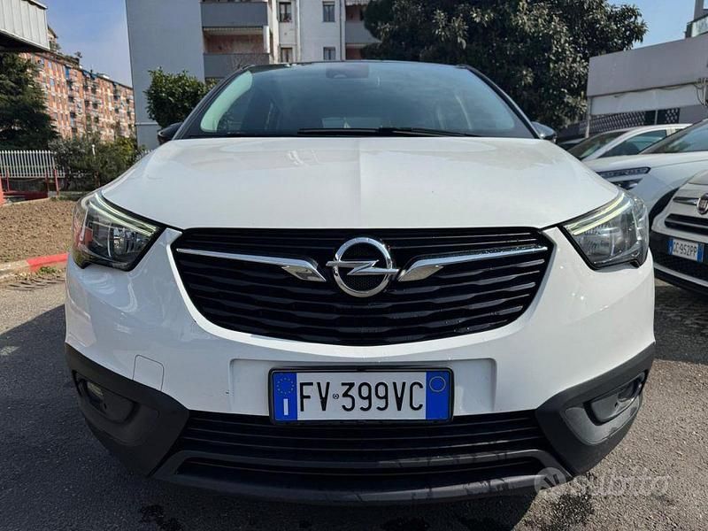 Usata Opel Crossland X 83 CV (61 kW) 2019 Bianco SUV