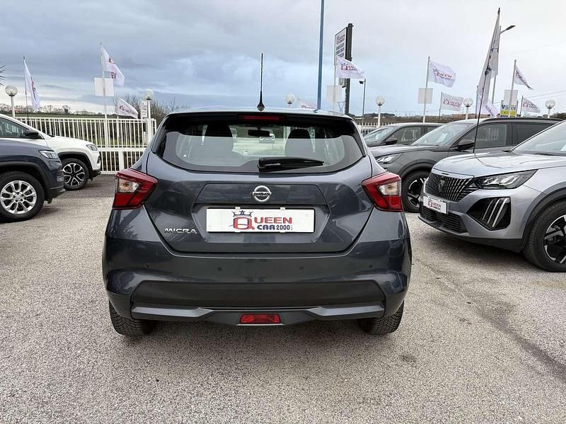 Usata Nissan Micra Visia 92 CV (67 kW) 2021 Grigio Berlina