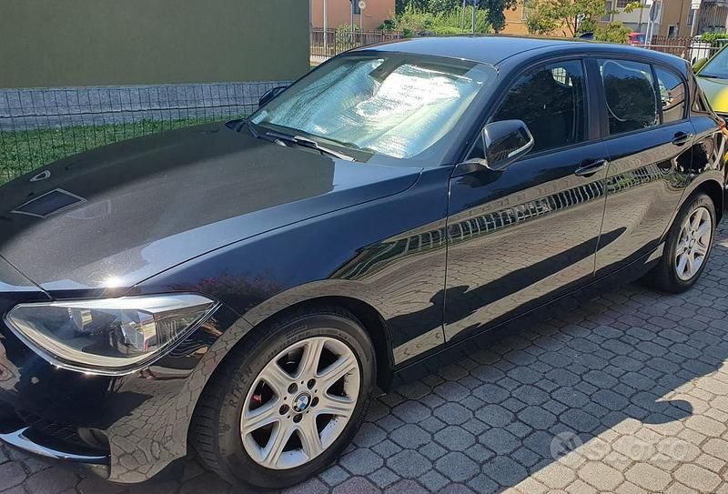 Usata BMW 116 Comfort Edition 2014 Nero Utilitaria