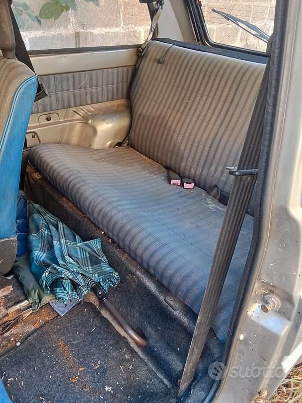 Usata Fiat Panda 1987 Grigio Utilitaria